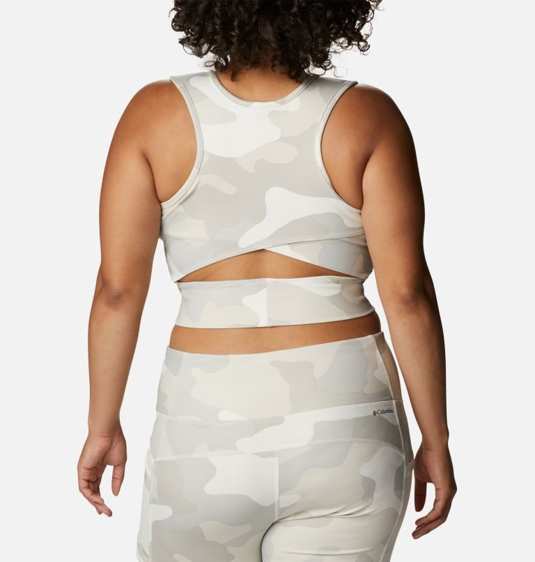 Women's Columbia Windgates II Cropped Tanks Camo | Plus Size CA-O135C